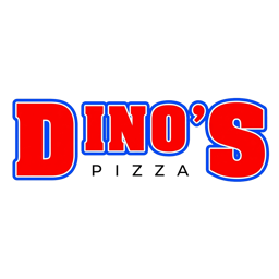 Dino's Pizza logo.